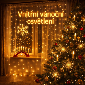 Obrázok pre kategóriu Vianočné osvetlenie vnútorné