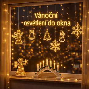 Obrázok pre kategóriu Vianočné osvetlenie do okna