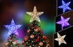 Obrázok z Veľká LED vianočná hviezda na stromček - 22 cm